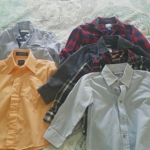Boys 4t button up shirt bundle